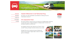 Desktop Screenshot of fahrschule-krug-online.de